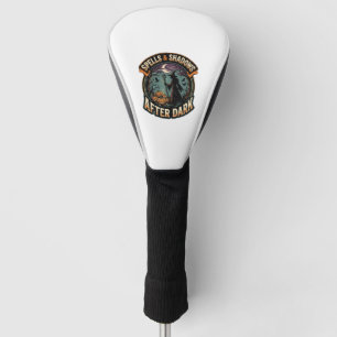 Halloween Witch Pumpkin Night Golf Head Cover