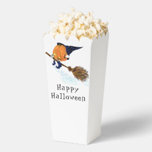 Halloween Witch Pumpkin Popcorn Boxes