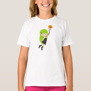 Halloween, Witch, Pumpkin, Trick Or Treat, Boo T-Shirt