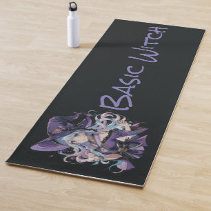 Halloween/Witch/purple Yoga Mat