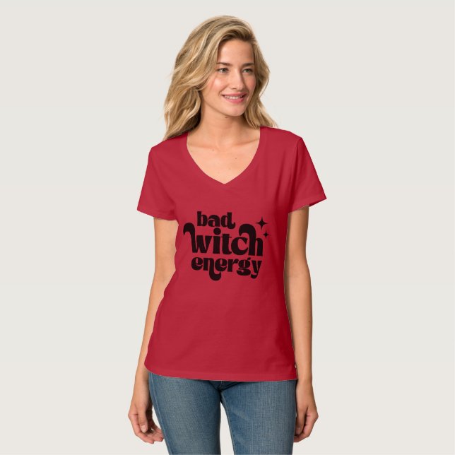Halloween Witch Quote T-Shirt (Front Full)