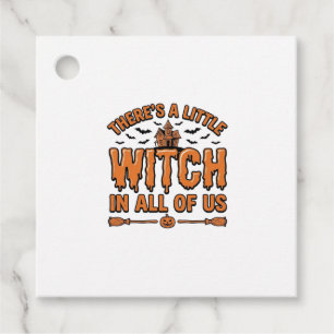 Halloween Witch Quote Vintage Vector Design_1 Favour Tags