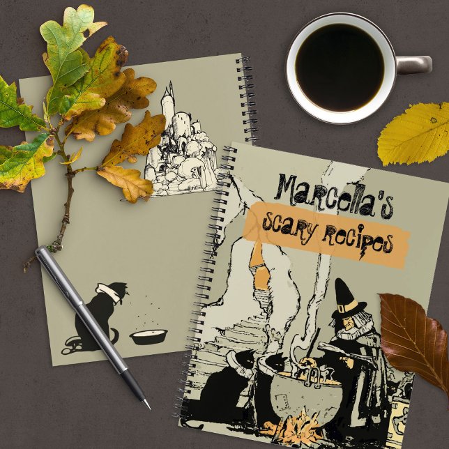 Halloween Witch Scary Recipes Notebook (Creator Uploaded)