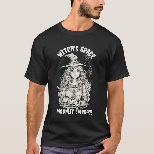 Halloween Witch Shirt | Unisex Fall Shirts (Front)