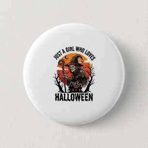 Halloween Witch Shirt Vintage Engraving Costume Ar 6 Cm Round Badge