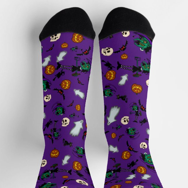 Halloween Witch Socks  (Top)