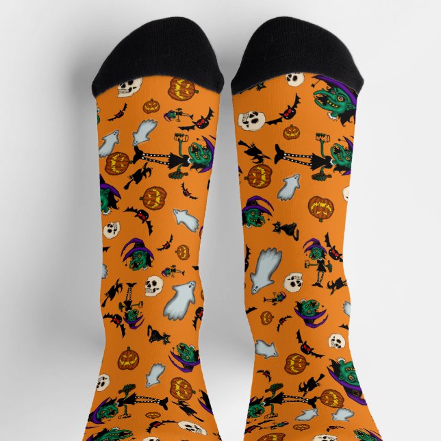 Halloween Witch Socks  (Top)