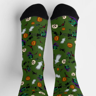 Halloween Witch Socks 