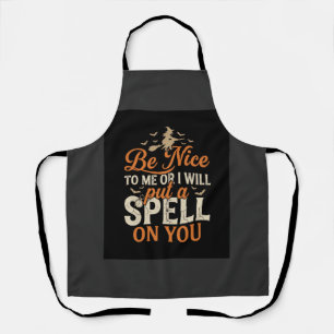 Halloween Witch Spell Graphic_1 Apron