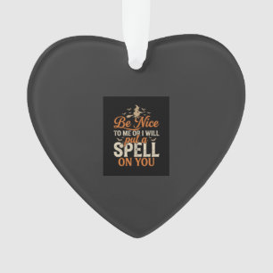Halloween Witch Spell Graphic_1 Ornament
