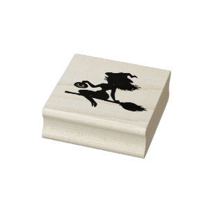 Halloween Witch Stamp