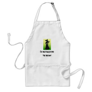 Halloween Witch Standard Apron