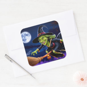Halloween/Witch Sticker