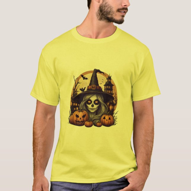 Halloween Witch T-Shirt (Front)