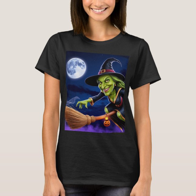 Halloween/Witch T-Shirt (Front)