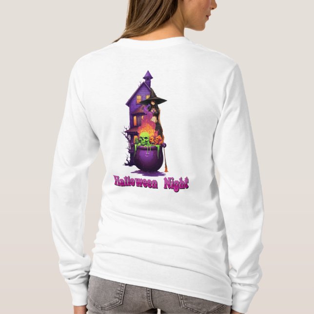 Halloween Witch T-Shirt (Back)