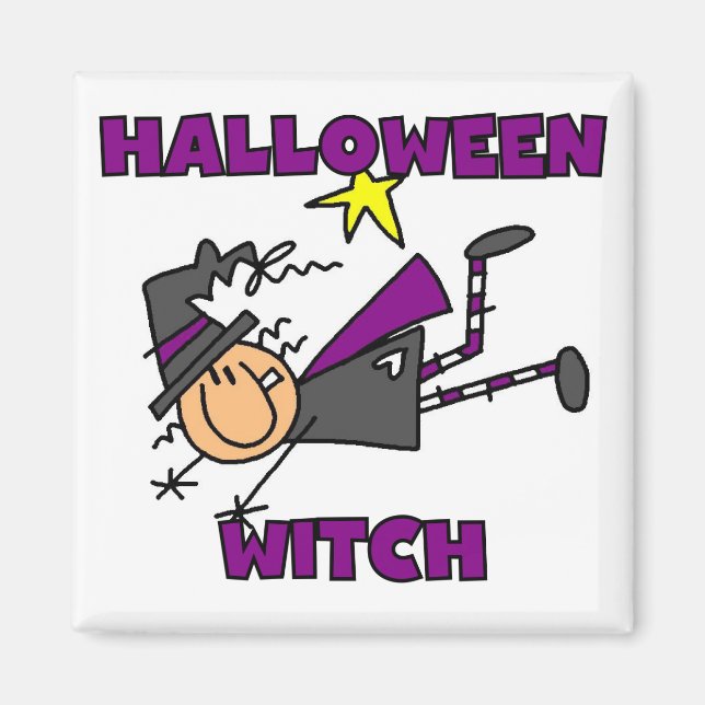Halloween Witch T-shirts and Gifts Magnet (Front)