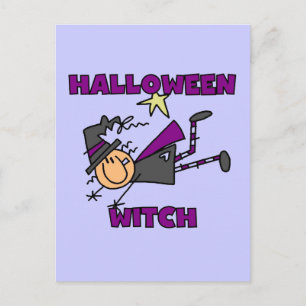 Halloween Witch T-shirts and Gifts Postcard