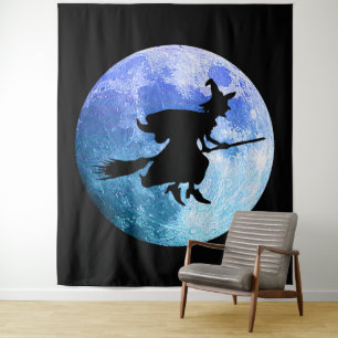 Halloween Witch Tapestry