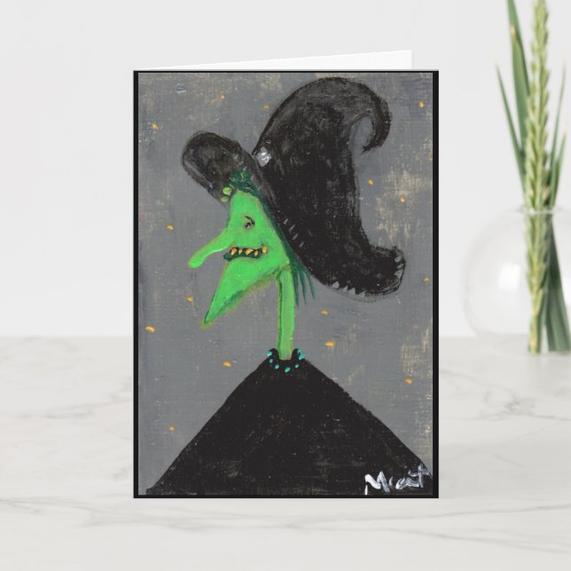 Halloween Witch Template (Front)