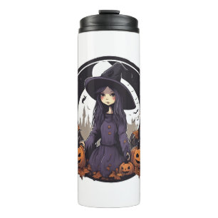 Halloween Witch Thermal Tumbler