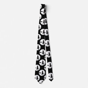 halloween witch tie
