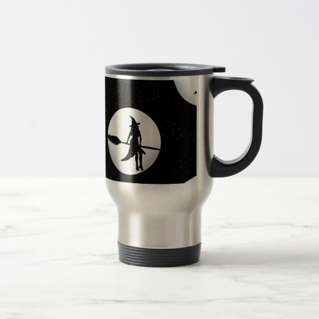 halloween witch travel mug (Right)