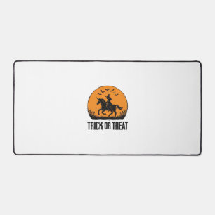 Halloween Witch Trick Or Treat Vintage Moon_1 Desk Mat