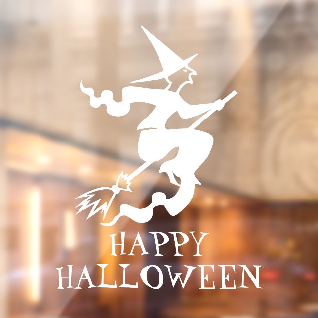 Halloween witch white custom text decorations  (Sheet 2)