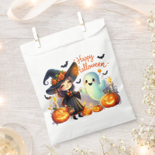 Halloween Witch Witchcraft Wizards Castle Favour Bags