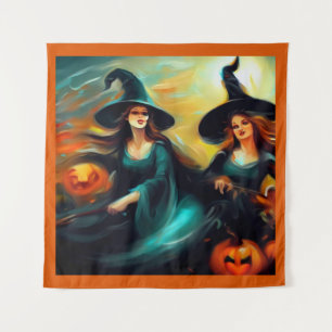 Halloween - Witches 1 Tapestry