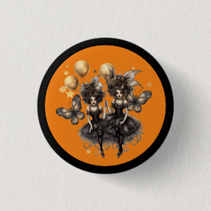 Halloween Witches  3 Cm Round Badge