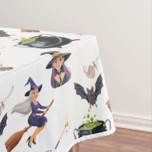 Halloween Witches Brew Tablecloth