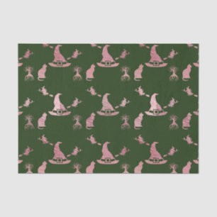 Halloween Witches Hat & Cats Decoupage Tissue Paper