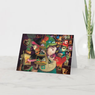 Halloween Witches Kitchen Card