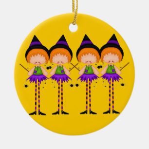 Halloween Witches ornament