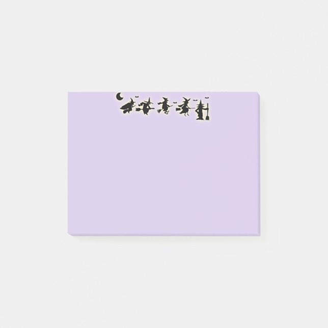 Halloween witches post-it notes (Front)