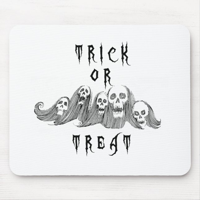 Halloween Witches Trick or Treat Mouse Pad (Front)