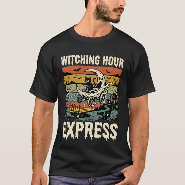 Halloween Witching Hour Express T-Shirt (Front)
