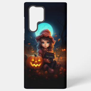 Halloween with cut catto in my s23/s23+  samsung galaxy case
