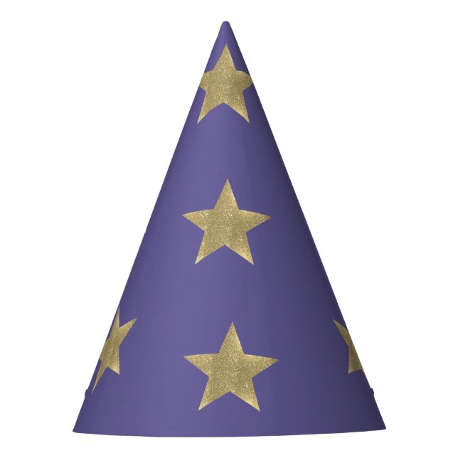 Halloween Wizard Magician Merlin  Party Hat (Front)