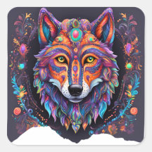 Halloween Wolf Alebrije