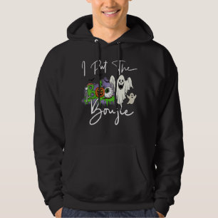 Halloween women I Put The Boo in Boujee Hoodie