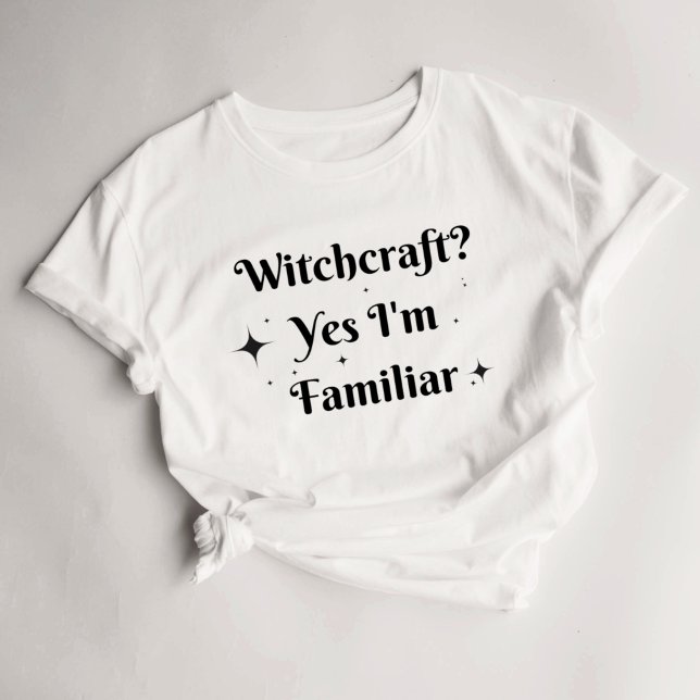 Halloween Womens Witchcraft T-Shirt Text Quote (Creator Uploaded)