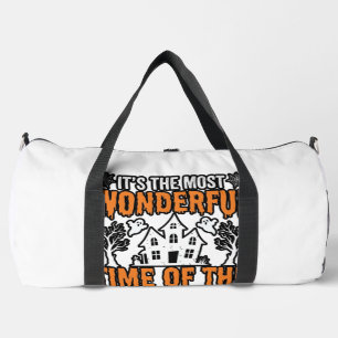 Halloween Wonderful Time Of Year Vintage Shirt Des Duffle Bag