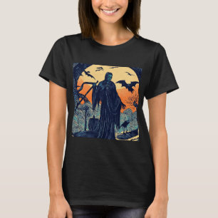 Halloween - Woodcut Style 3 T-Shirt