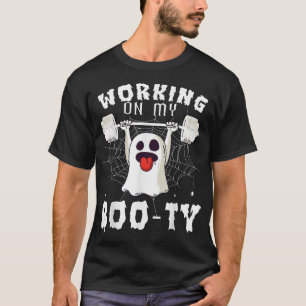 Halloween Workout Gym Working On My Boo Ty Men T-Shirt
