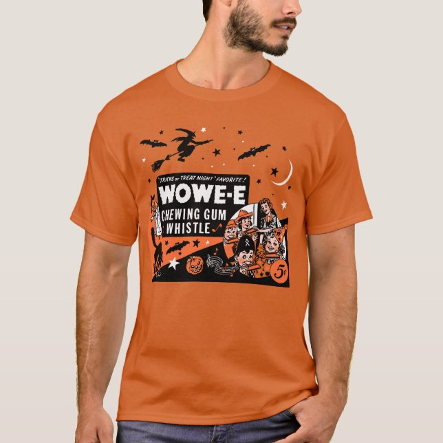 Halloween Wowe-e Whistle T-Shirt (Front)