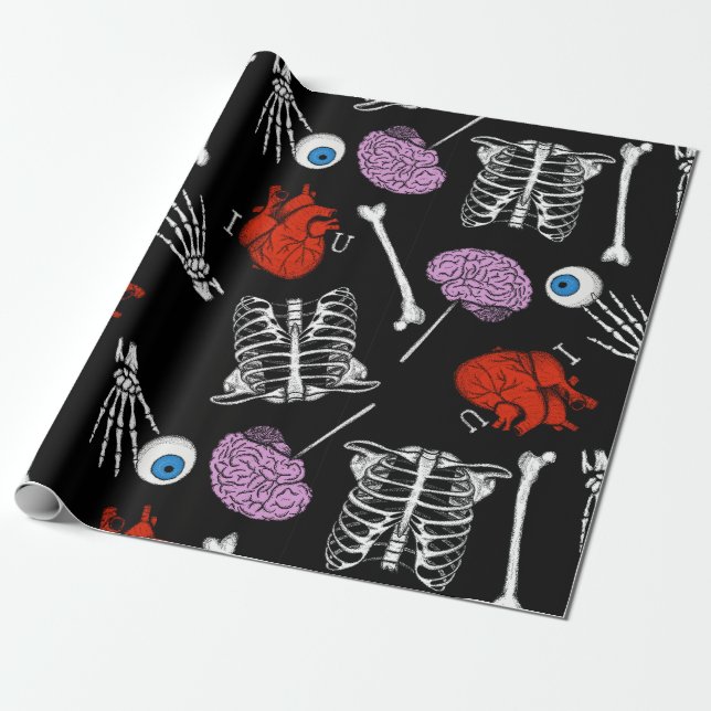 Halloween Wrapping paper (Unrolled)