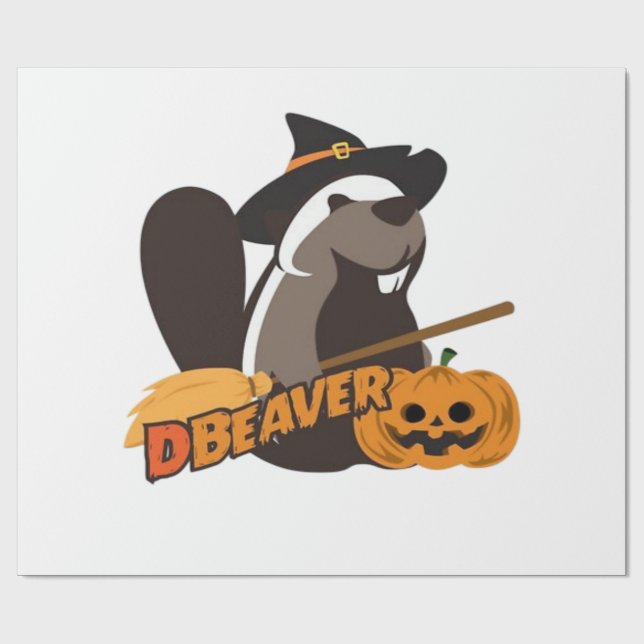 Halloween  wrapping paper (Flat)
